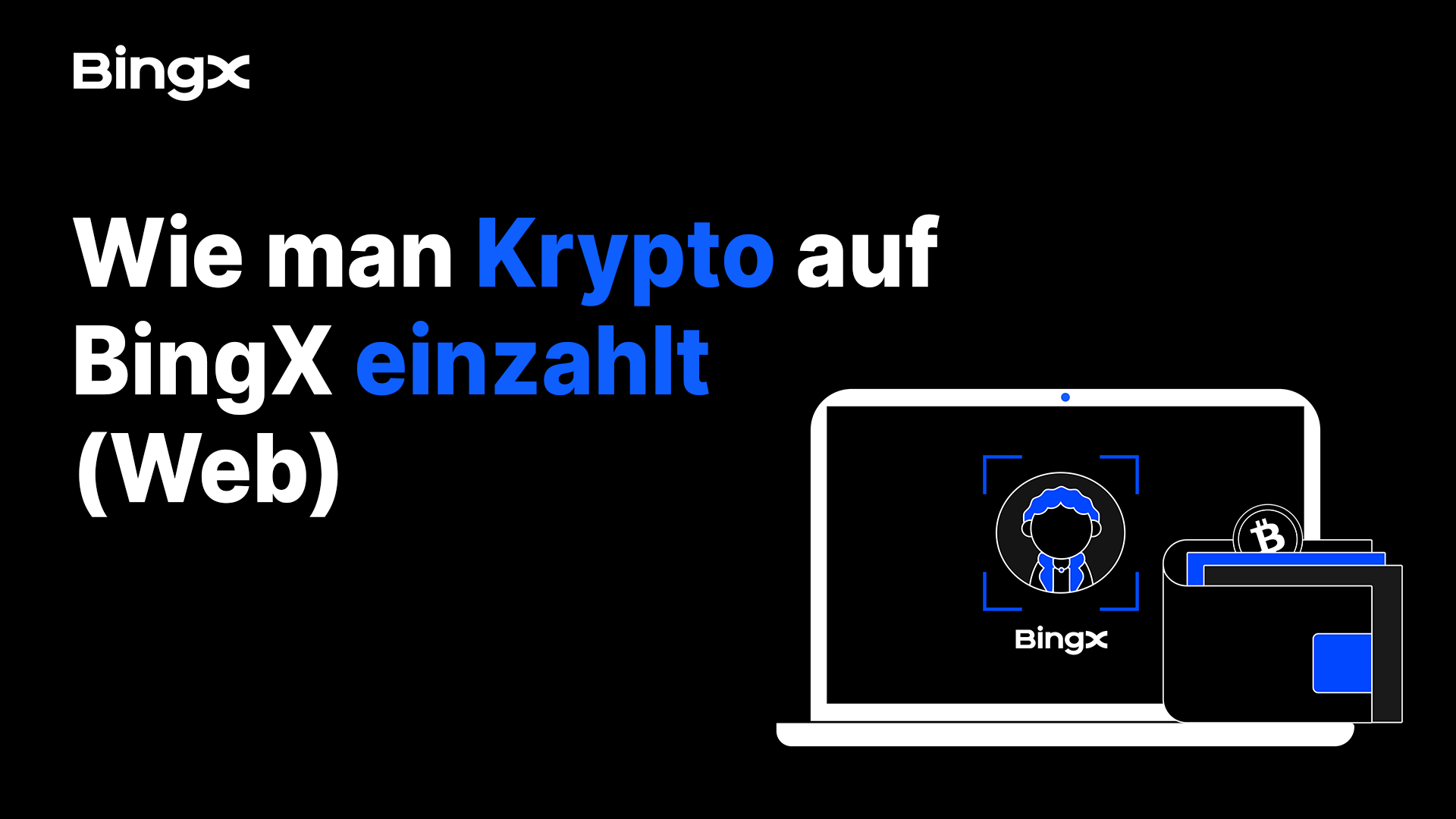 XRP kaufen, indem du Krypto auf BingX einzahlst