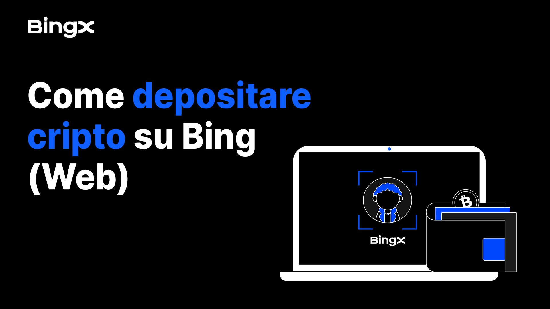 Acquista XRP depositando cripto su BingX