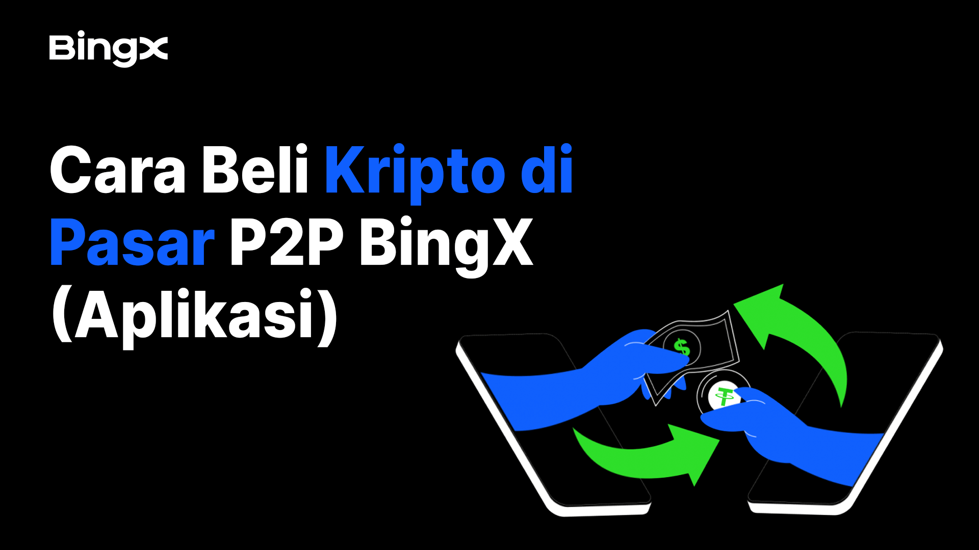 Beli USDC melalui trading P2P