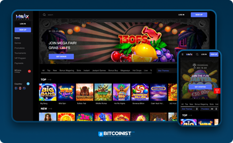 Mirax Casino Startpage