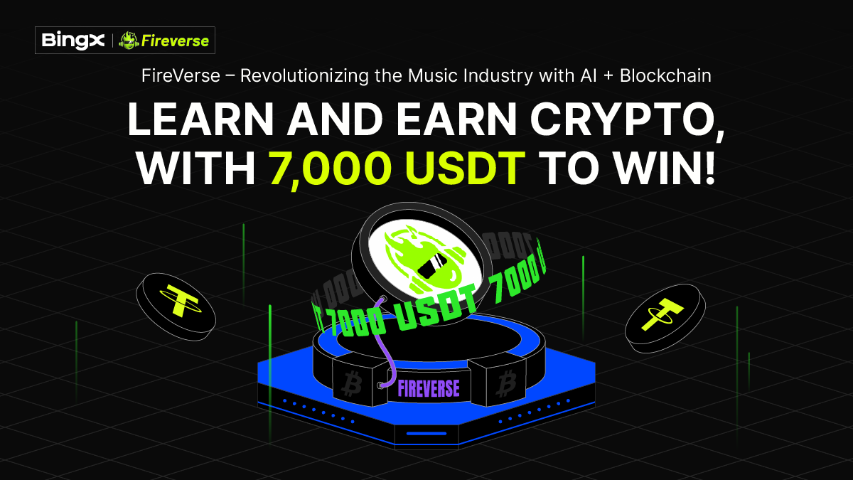 FireVerse - Revolutionizing the Music Industry with AI + Blockchain; Learn  and earn crypto, with 7,000 USDT to win!