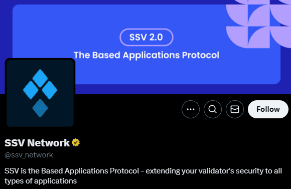 SSV Network (SSV) Tokenomics