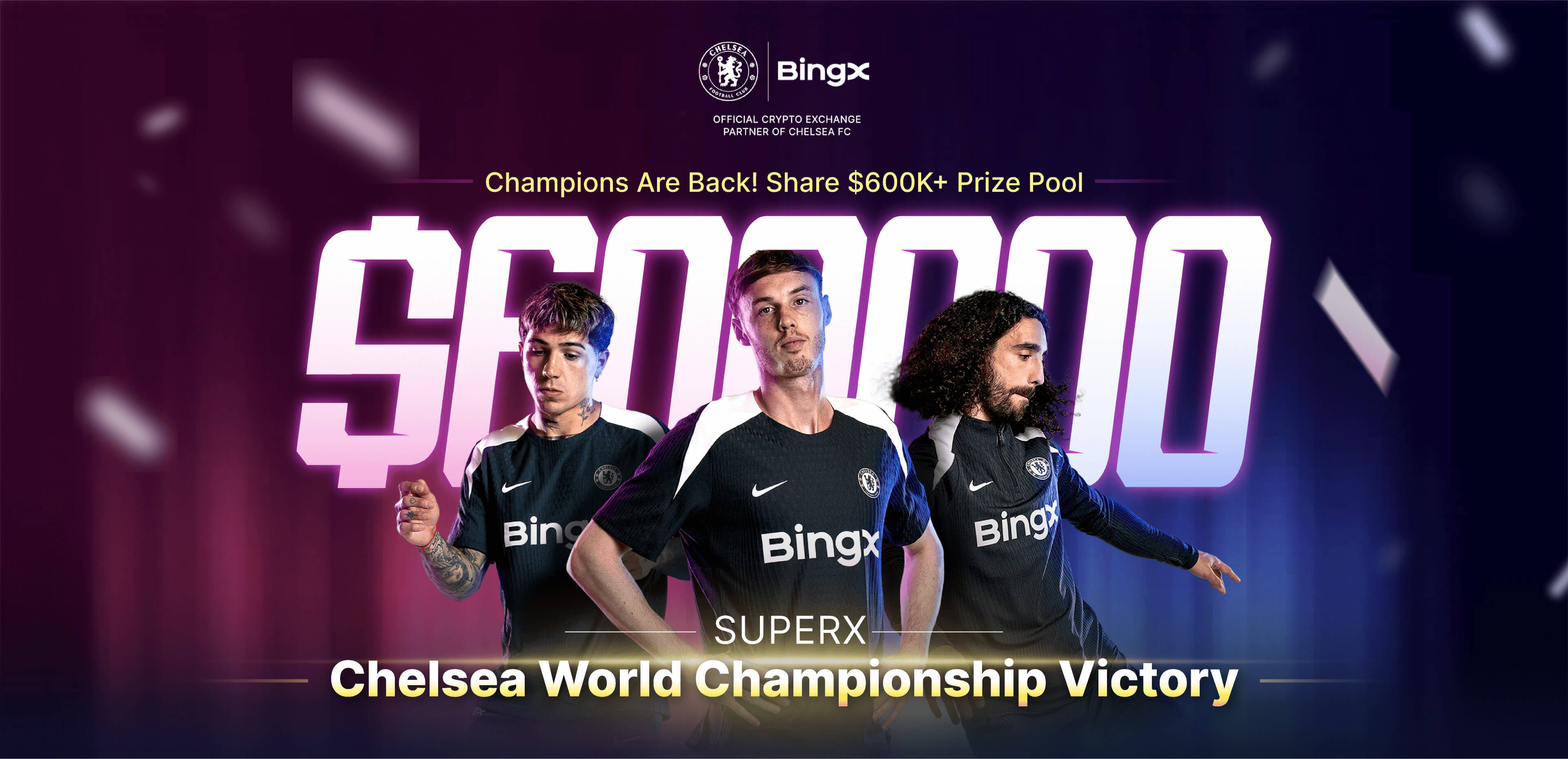 🏆 SuperX Celebrates Chelsea World Champs Victory