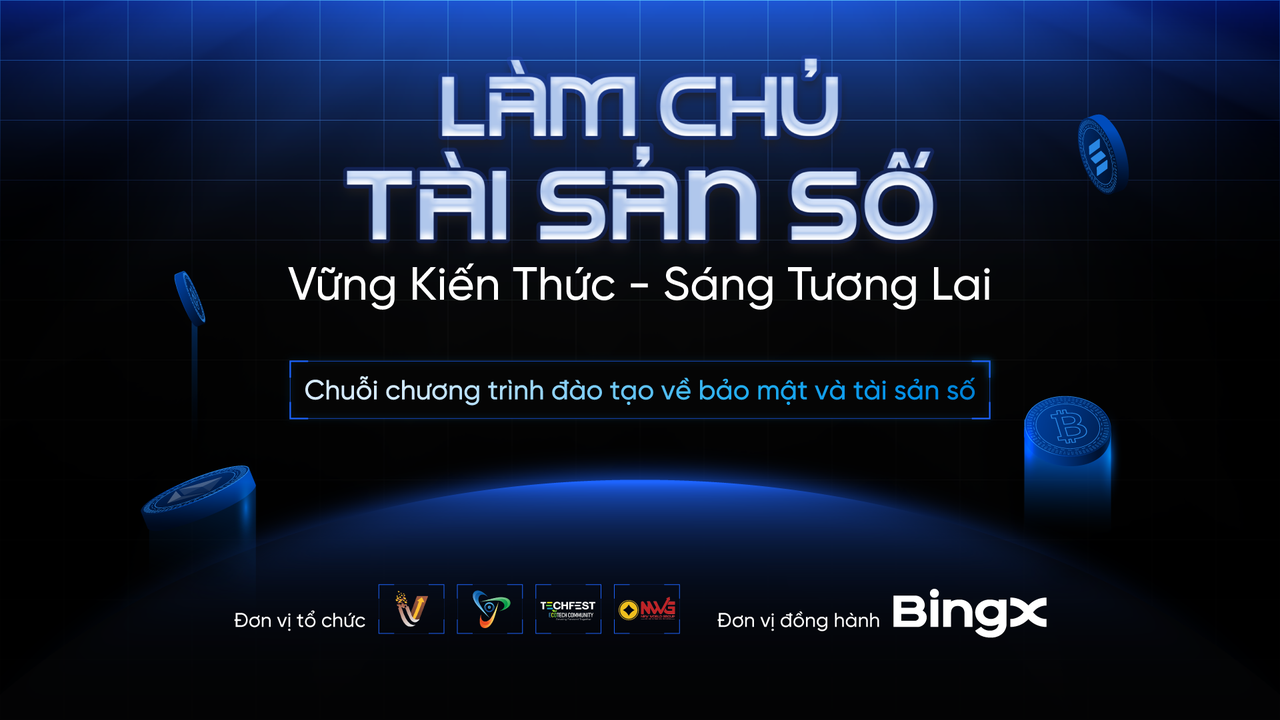 Làm Chủ Tài Sản Số 2026: BingX Thúc Đẩy Giáo Dục Web3 & An Ninh Mạng