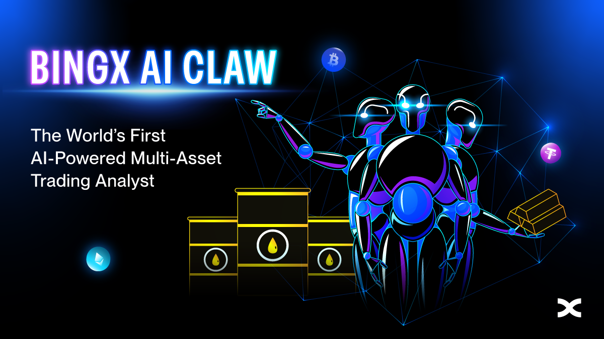 BingX apresenta o BingX AI Claw, o primeiro analista de trading multiativos com inteligência artificial do mundo