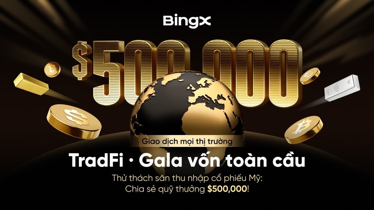 BingX Ra Mắt Global Capital Gala – Cơ Hội Giao Dịch Tài Sản Truyền Thống Không Thể Bỏ Lỡ