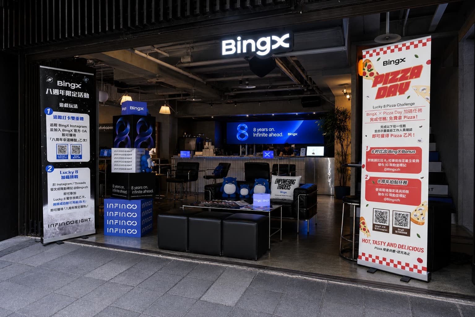 BingX Marks 8th Anniversary with Immersive Pop-Up Experience in Taipei