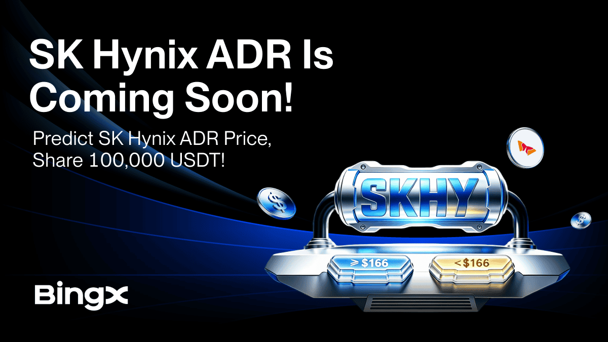 BingX Lansează Tranzacționarea Pre-IPO a ADR-urilor SK Hynix cu o Campanie de Predicții în Valoare de 100.000$