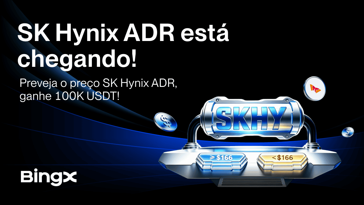 BingX lança trading pré-IPO do ADR da SK Hynix com campanha de previsão de US$100.000