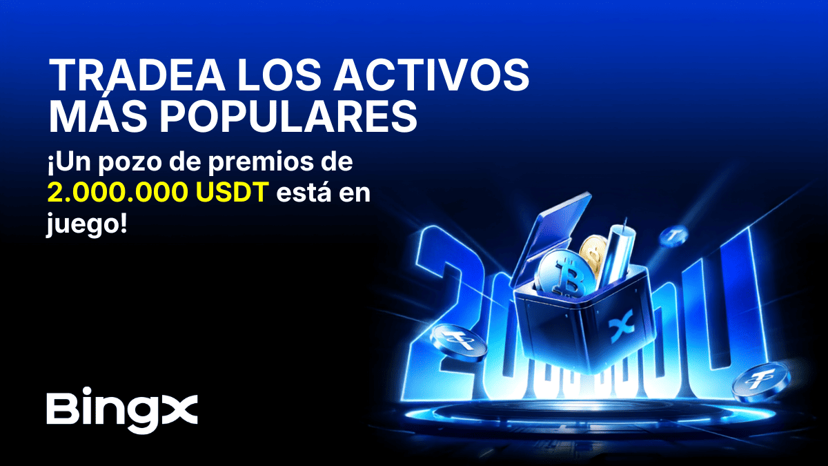 BingX impulsa campaña de 2 millones de USDT para operar las tendencias de mercado más seguidas del momento