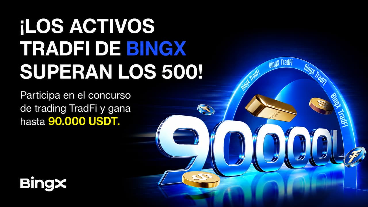 BingX supera los 500 activos de Futuros Perpetuos TradFi, la mayor cobertura del mercado actual