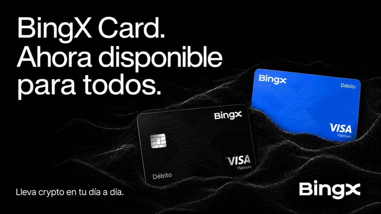 BingX completa el lanzamiento de la BingX Card y suma cashback en compras y suscripciones