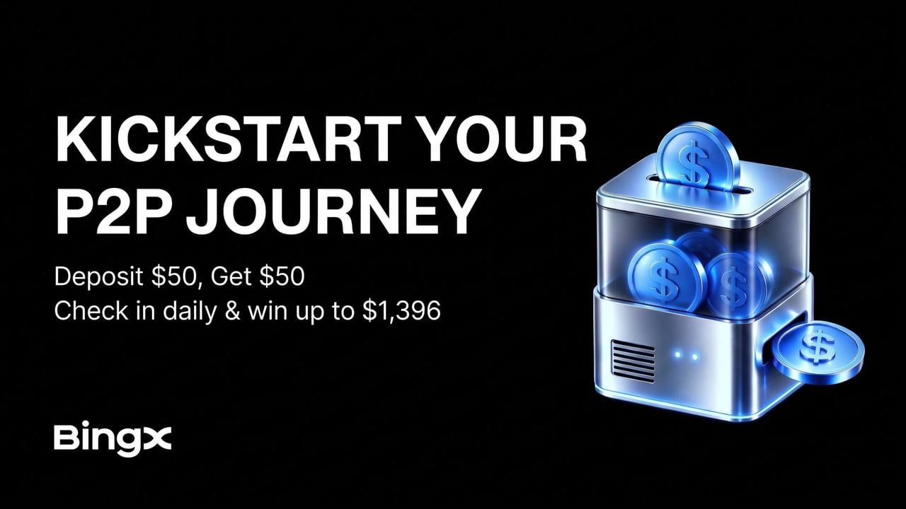 Start Your P2P Journey with BingX and Unlock USDT Rewards