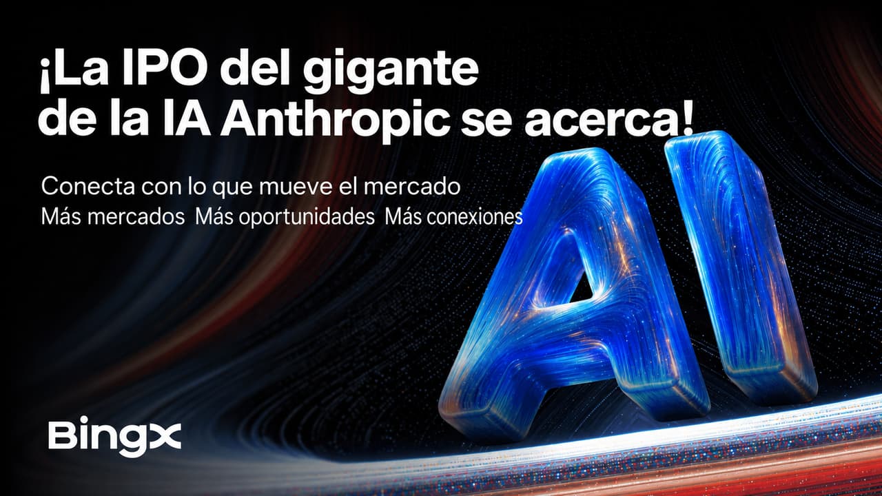 BingX acerca el trading pre-IPO de Anthropic a sus usuarios con su iniciativa "Conecta con lo que mueve el mercado"