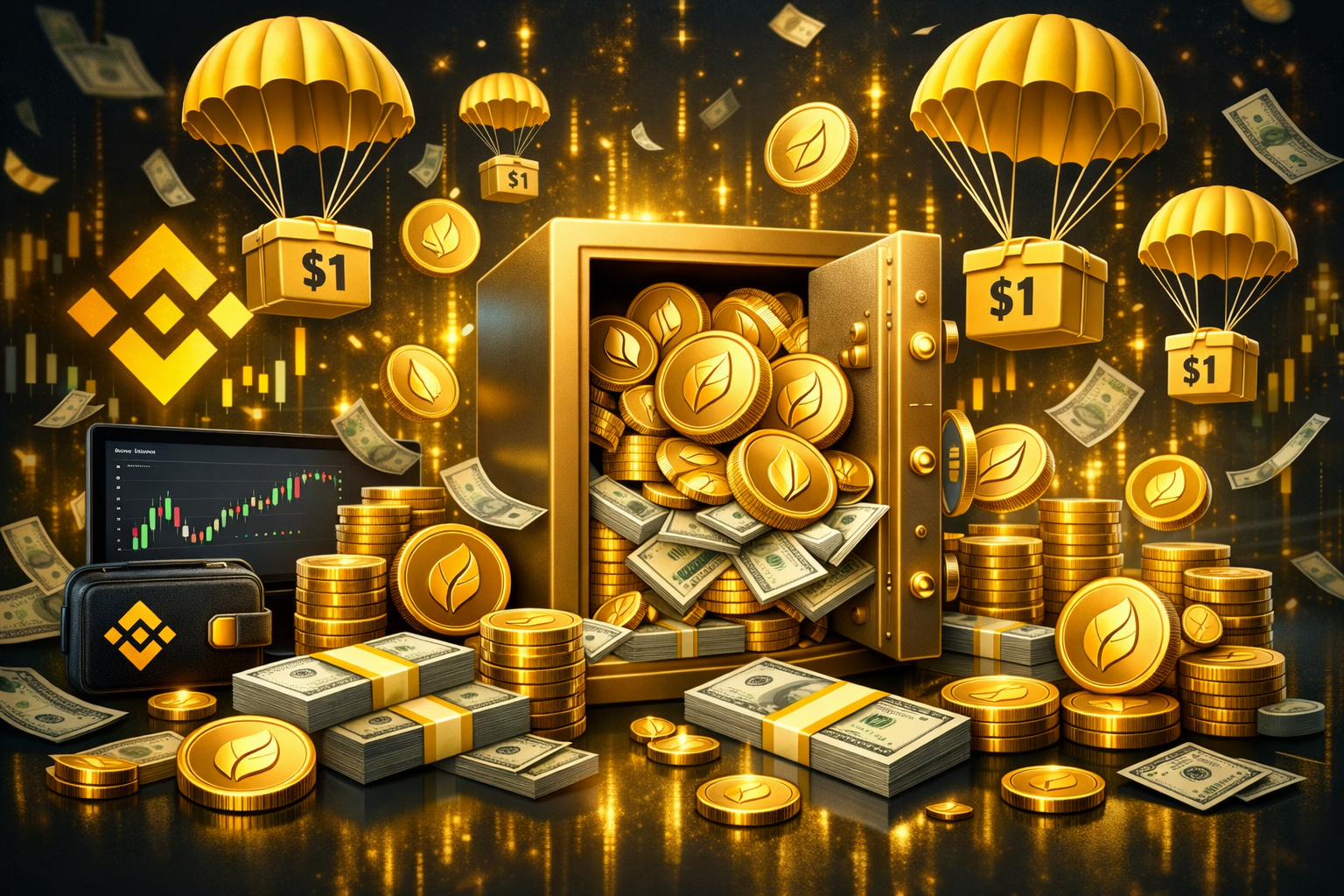 Binance unveils USD1 rewards campaign with $40 million WLFI airdrops from  January 23 to February 20
