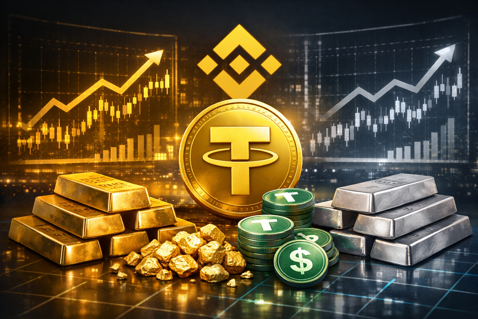 Binance adds XAUUSDT and XAGUSDT perpetual futures to expand into gold and  silver markets